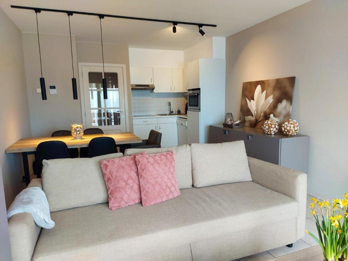 Appartement Met Zeezicht En Verwarmd Zwembad Ostende Extérieur photo